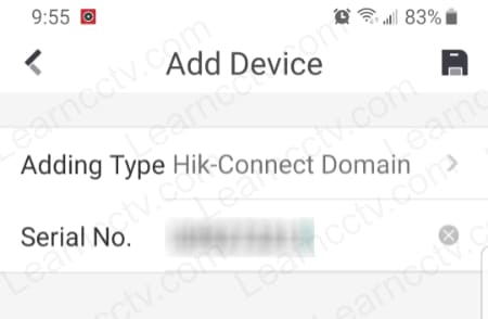 Add a device to Hik-Connect