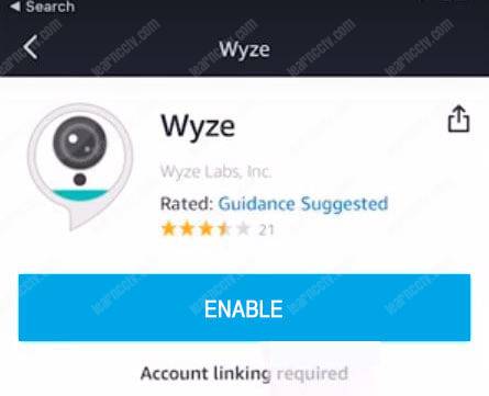 Wyze Skills on Alexa