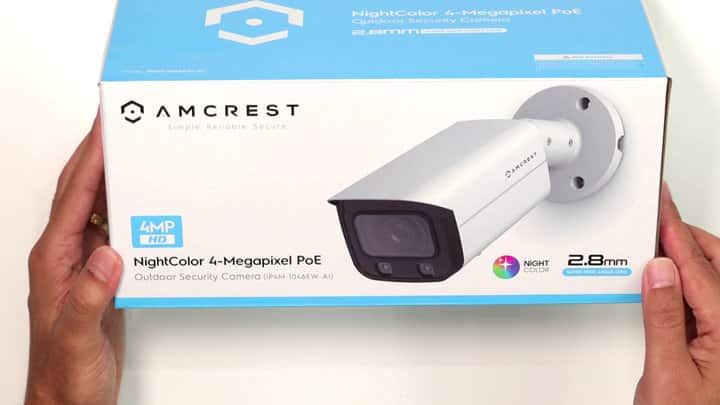 Amcrest Bullet Camera box