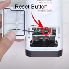 Amcrest IP camera reset button