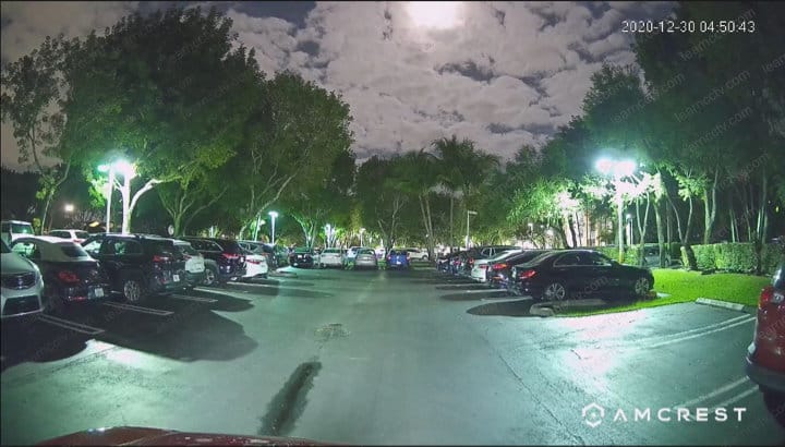 Amcrest Camera Outdoor Night