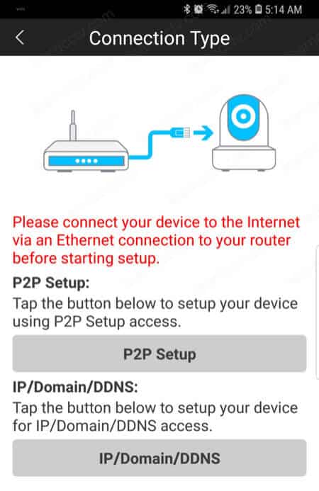 Amcrest ProHD Smartphone Setup