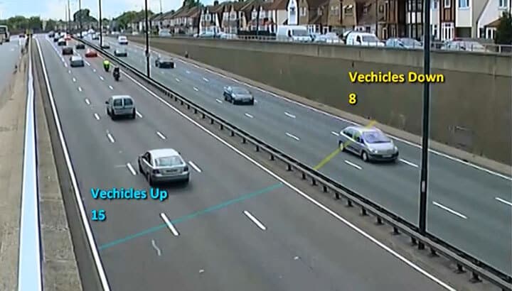 Video analytics - vehicle counting