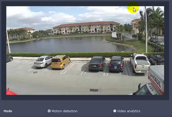 Video Analytics in the IP camera