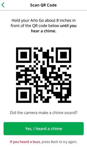 Arlo QR code