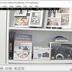 Axis camera to VLC via Multicast