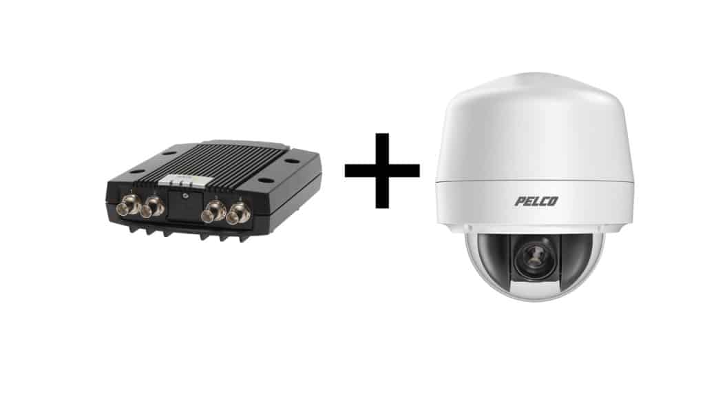 Axis Encoder with Pelco Camera