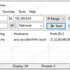 Axis P5624-E MK II Open Ports