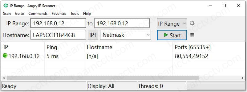 Axis Q6054-E Open Ports