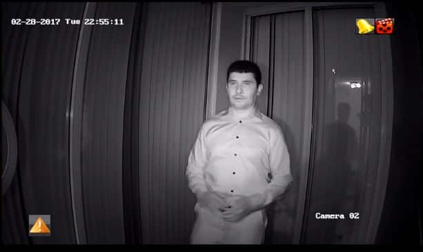 Professional security camera with Infrared