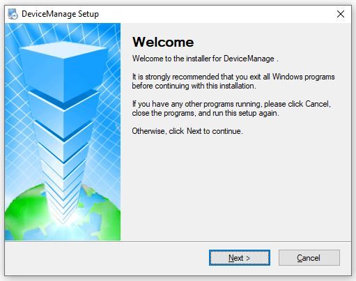 DVR Device Manager Setup 02