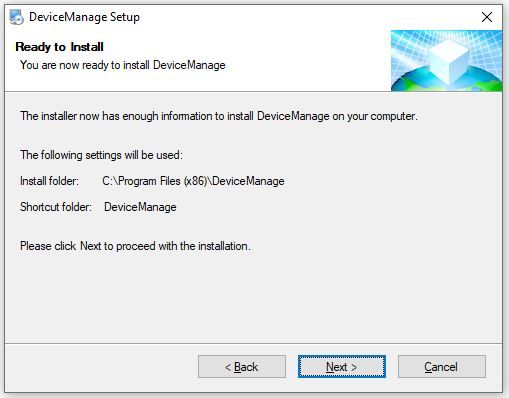 DVR Device Manager Setup 05