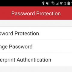 Enable Password Protection