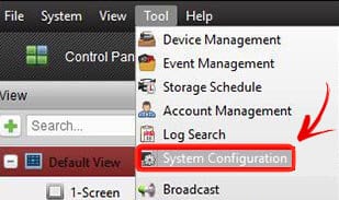 Hikvision DVR System Configuration