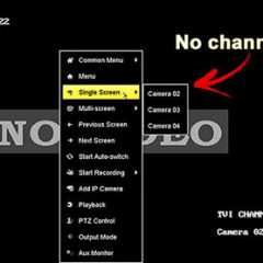 Hikvision DVR wont display channel