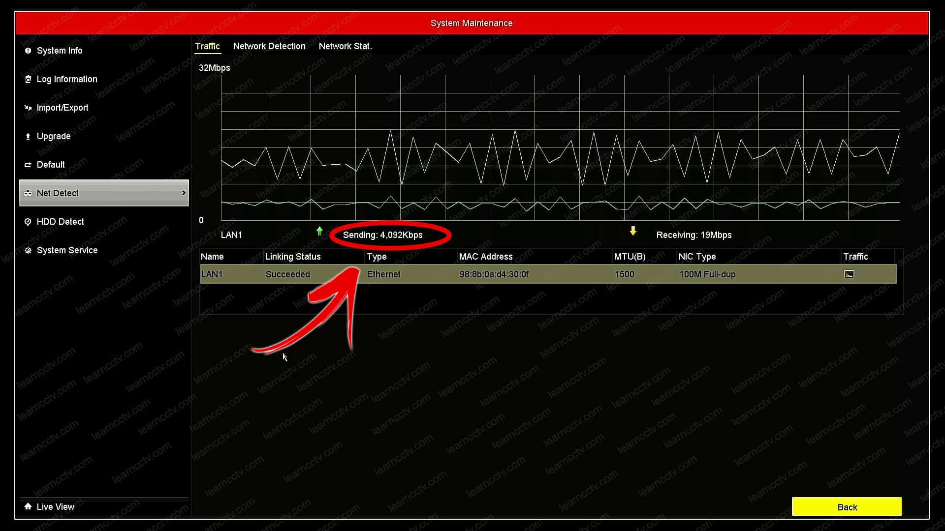 Hikvision NVR Bandwitdh to the cloud