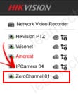 Hikvision NVR shows Channel-zero