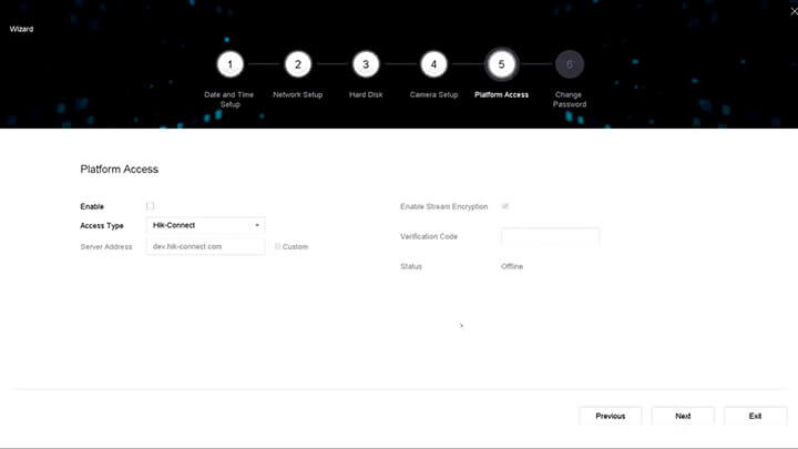 Hikvision NVR wizard 05 Remote Access