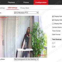 Hikvision OSD Settings