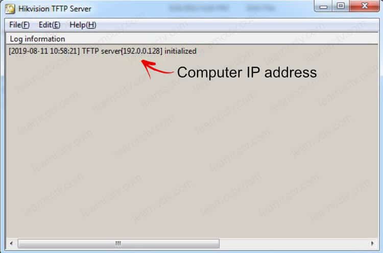 Hikvision TFTP Server