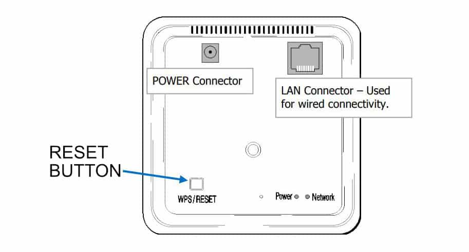 Honeywell reset button