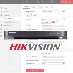 How to Enable DHCP on Hikvision DVR