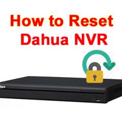 How to reset Dahua NVR