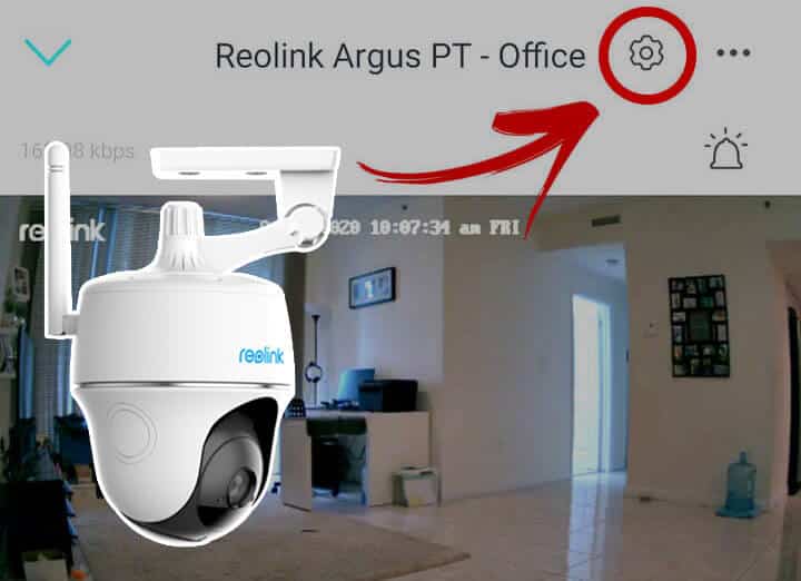 How to Setup the Reolink Argus PT email