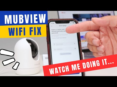 Mubview camera not connecting to WiFi