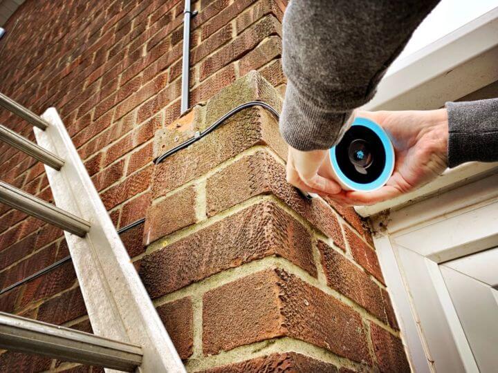 Installing camera to reduce crime