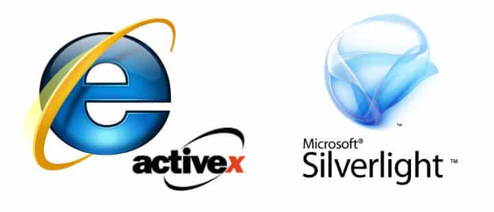 Internet Explorer Active X and SilverLight