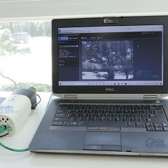 IP camera connected to laptop without Internet