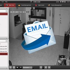 iVMS 4200 email notification