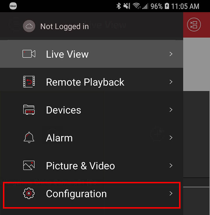 iVMS-4500 Password Setup