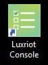 Luxriot console