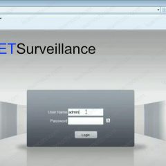 NetSurveillance DVR Web Interface identification