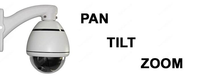 PTZ (PAN TILT & ZOOM)  Security Camera