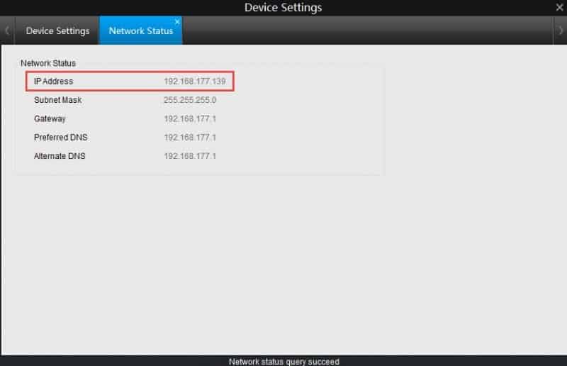 Reolink Camera IP Address