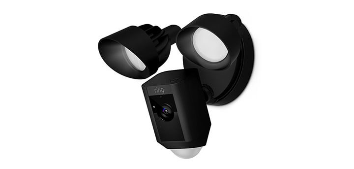 Ring camera with light sensor