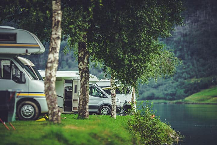 RVs and motorhomes