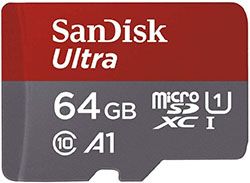 Sandisk 64GB MicroSD caard