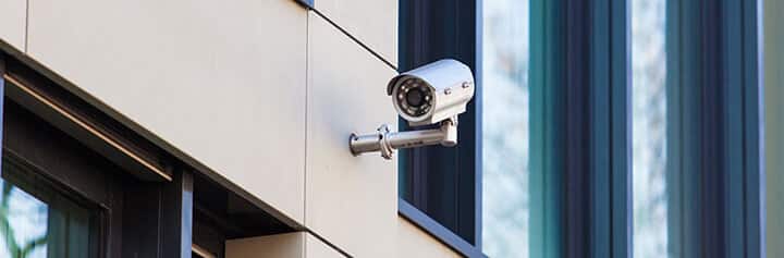 security camera pointing at neighbor's property