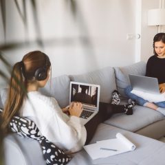 Students in the apartment