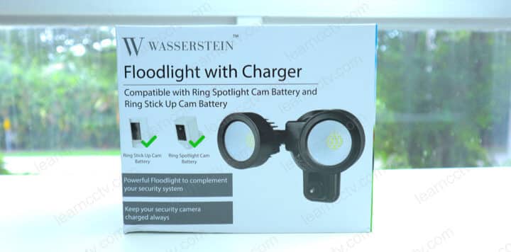 Wasserstein Floodlight with charger