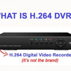 What is H.264 DVR