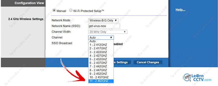 WiFi Channel 11