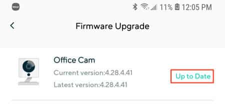 Wyze Cam Last Firmware