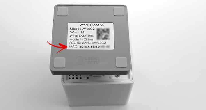 Wyze Cam MAC Address