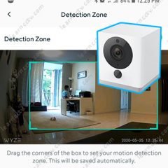 Wyze Cam motion detection is not working