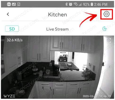 Wyze Cam night vision